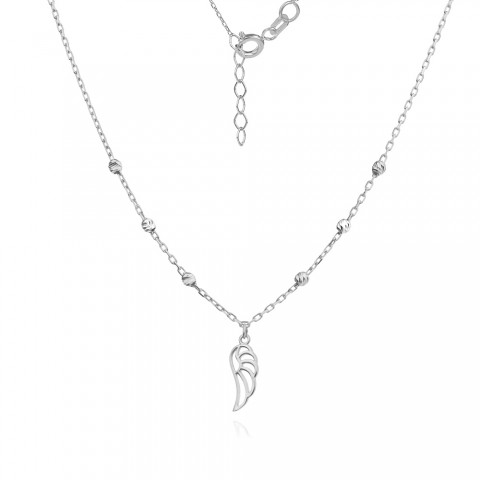Сребърно колие Angel Wing