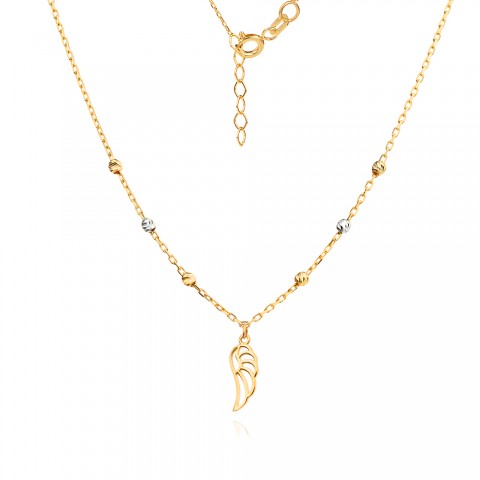 Сребърно колие Angel Wing