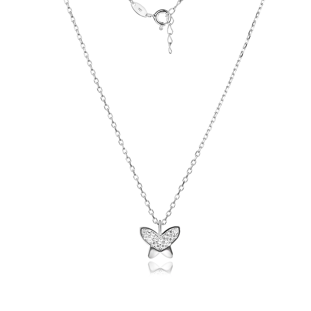 Сребърно колие Butterfly Shine Сребърно колие Butterfly Shine