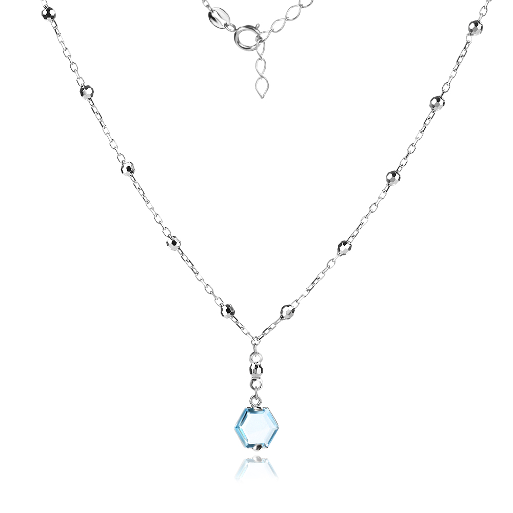 Сребърно колие Blue Stone Сребърно колие Blue Stone