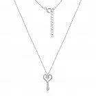 Сребърно колие Secret Heart