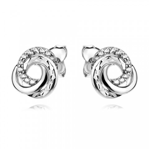 Сребърни обеци Circle Shine Сребърни обеци Circle Shine