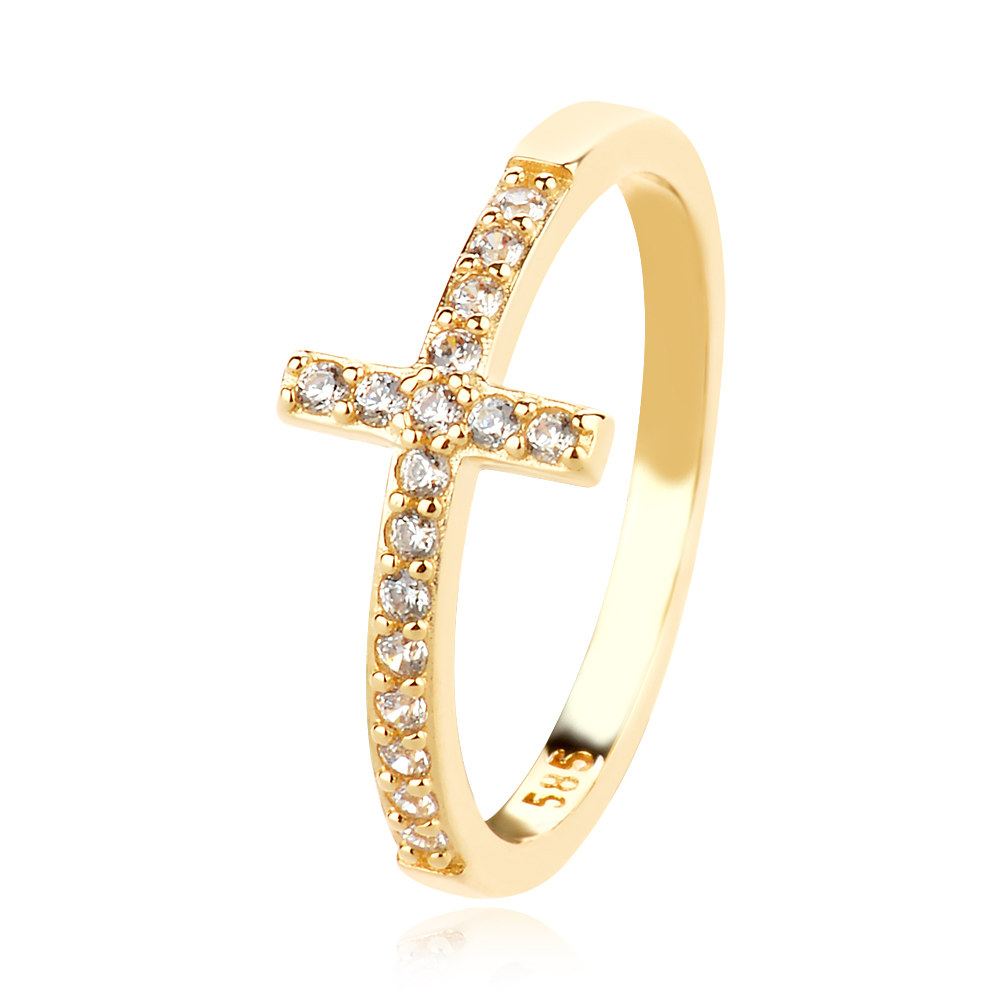 Златен пръстен Cross