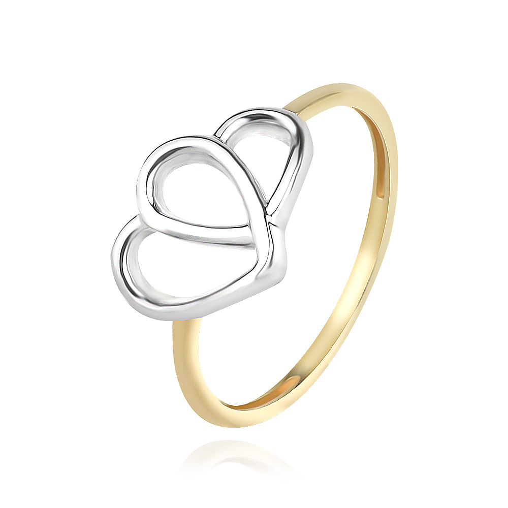 Златен пръстен Double Love Златен пръстен Double Love