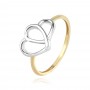 Златен пръстен Double Love