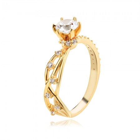 Златен пръстен Lielle