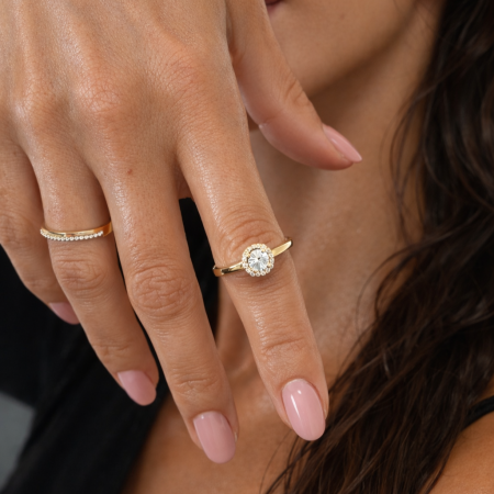 Златен пръстен Aloria