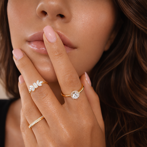 Златен пръстен Rosara