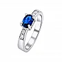 Годежен пръстен с диаманти QD7309