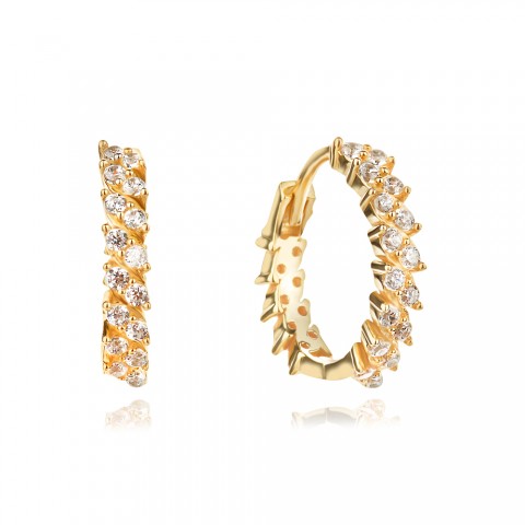 Златни обеци Semira Златни обеци Semira