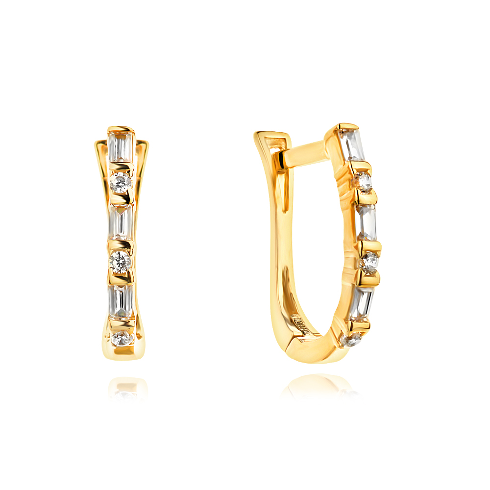 Златни обеци Avena Златни обеци Avena