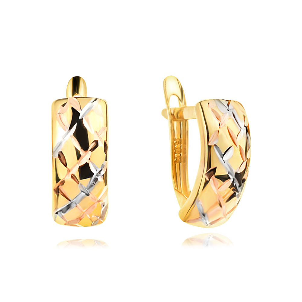 Златни обеци Roela