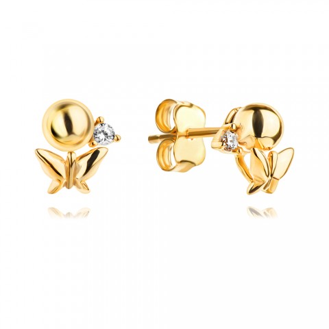 Златни обеци Luvia