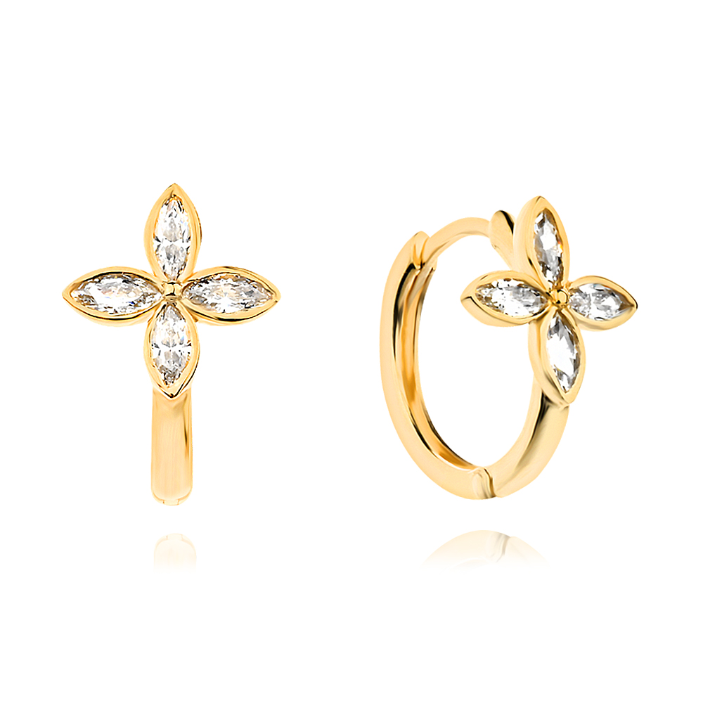 Златни обеци Valerra