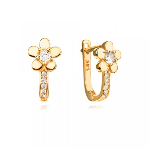 Златни обеци Florella