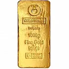 1000g (999,9) Златно кюлче