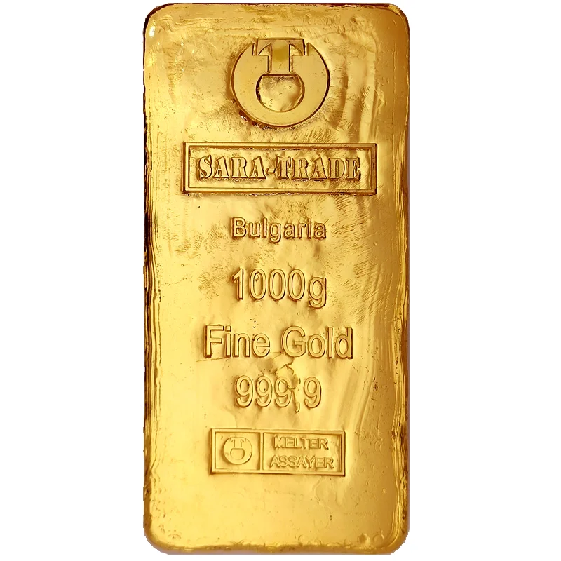 1000g (999,9) Златно кюлче - Злато (Златни и сребърни бижута)