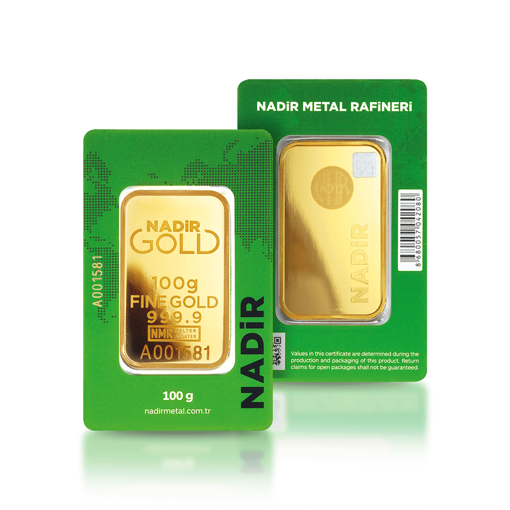 100g (999,9) Златно кюлче