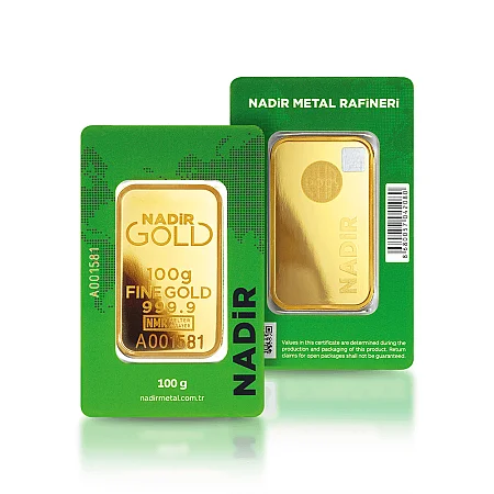 100g (999,9) Златно кюлче - Злато (Златни и сребърни бижута)