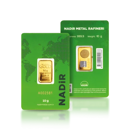 10g (999,9) Златно кюлче - Злато (Златни и сребърни бижута)