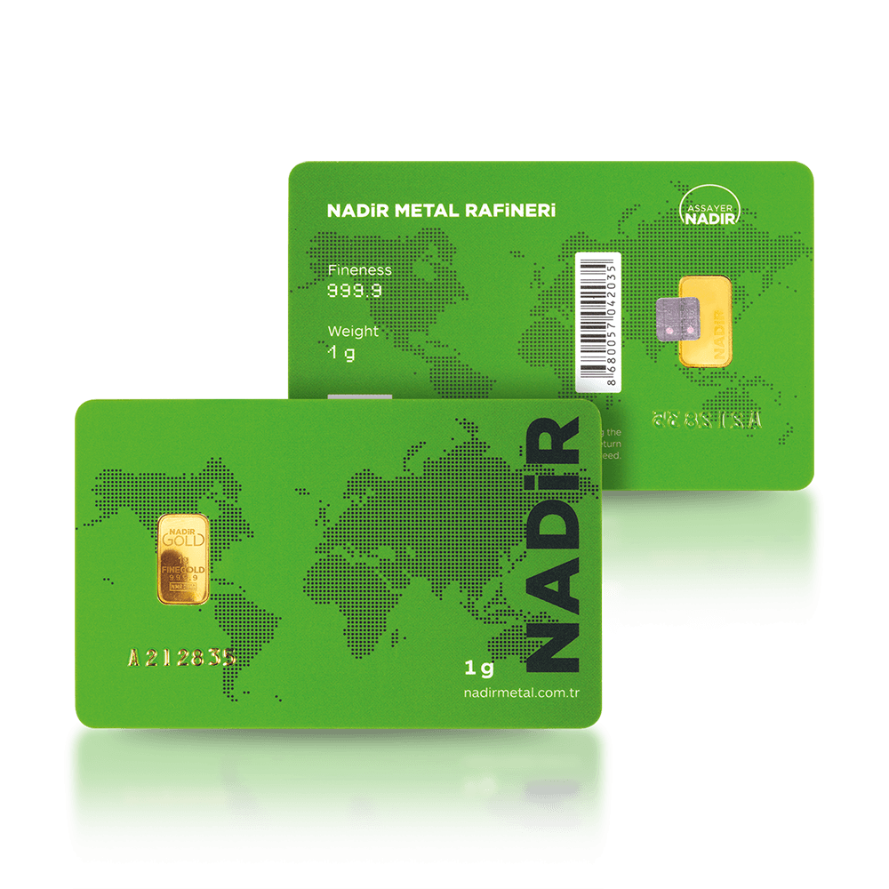 1g (999,9) Златно кюлче
