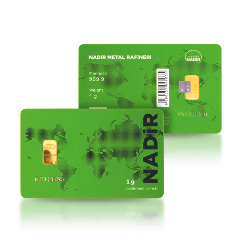 1g (999,9) Златно кюлче