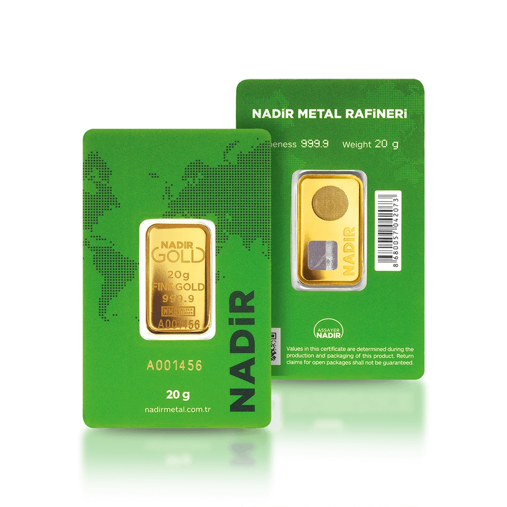 20g (999,9) Златно кюлче - Злато (Златни и сребърни бижута)