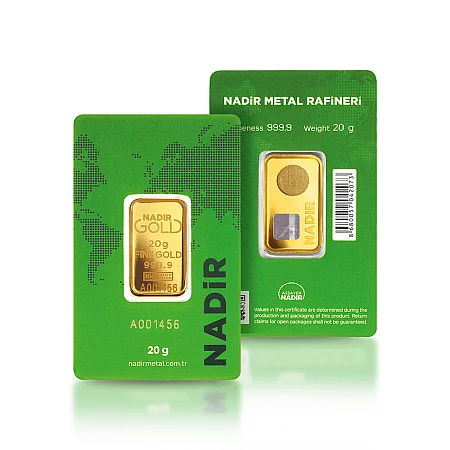 20g (999,9) Златно кюлче - Злато (Златни и сребърни бижута)