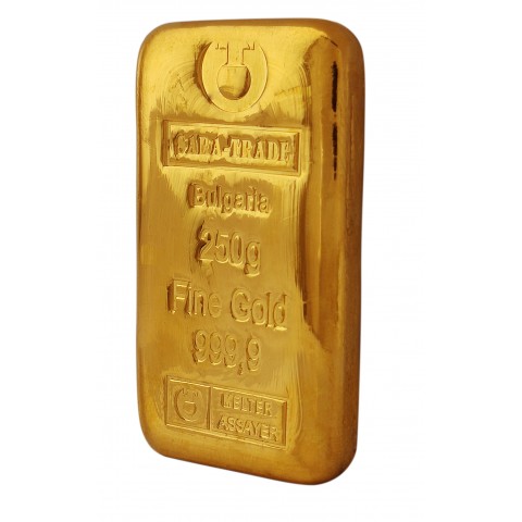 250g (999,9) Златно кюлче