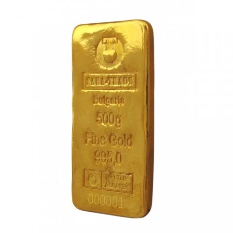 500g (995,0) Златно кюлче