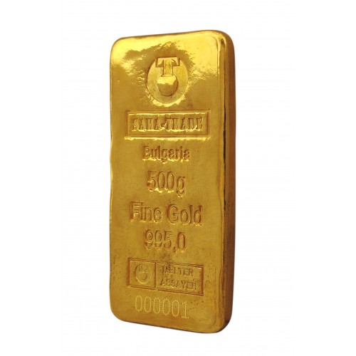 500g (995,0) Златно кюлче