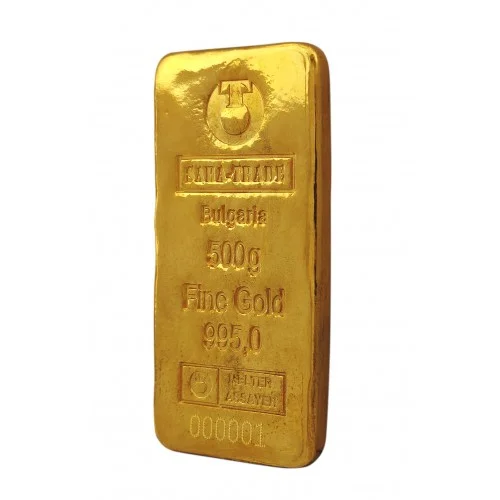 500g (995,0) Златно кюлче - Злато (Златни и сребърни бижута)