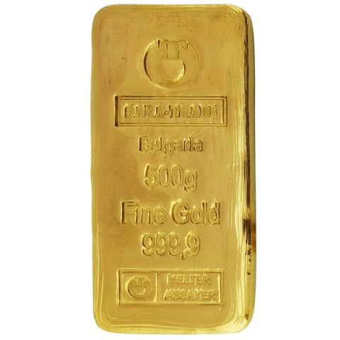 500g (999,9) Златно кюлче