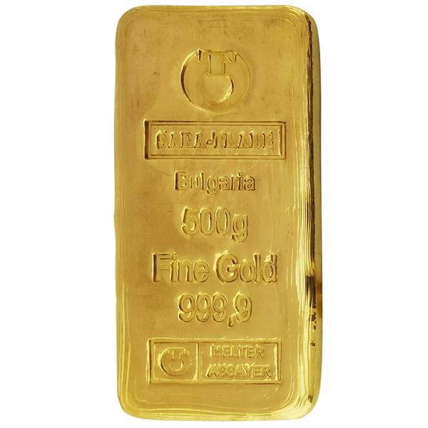 500g (999,9) Златно кюлче