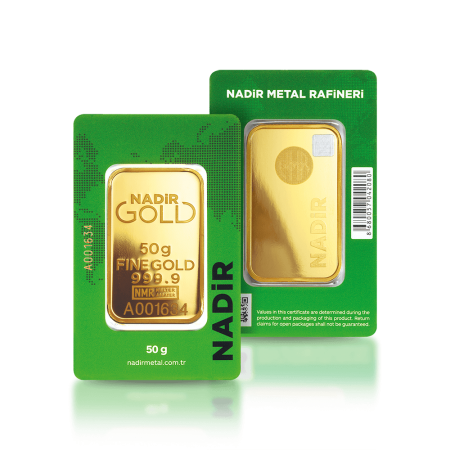 50g (999,9) Златно кюлче