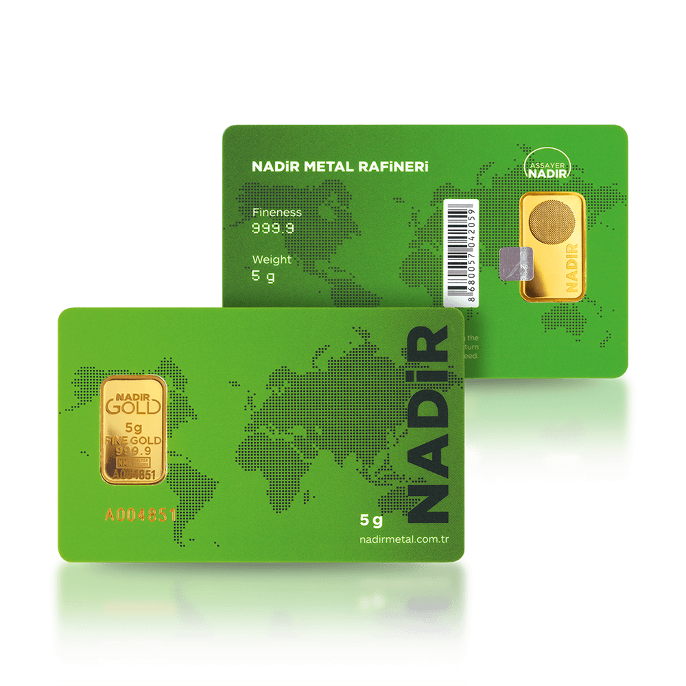 5g (999,9) Златно кюлче