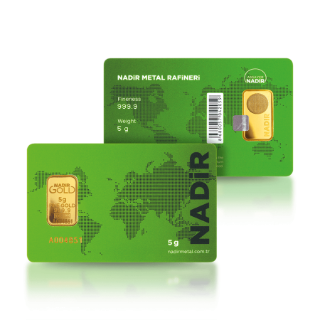 5g (999,9) Златно кюлче