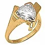 Дамски златен пръстен D00476