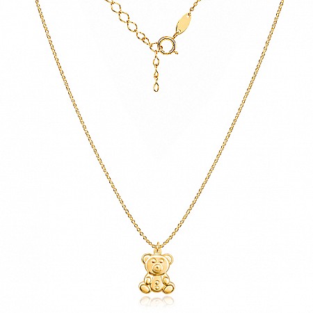 Златно колие Bear - КОЛИЕТА (Златни и сребърни бижута) Златно колие Bear от 14K злато без камъни