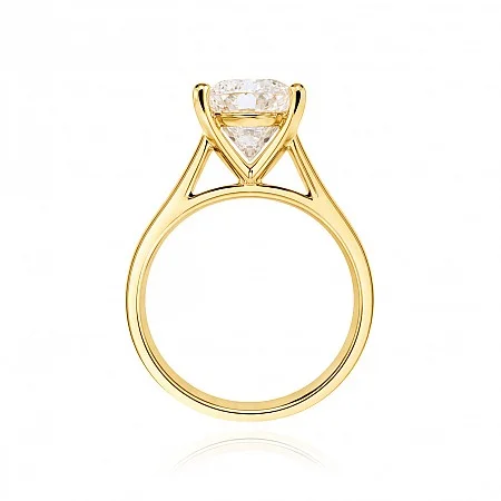 Златен годежен пръстен Morisa с лабораторно отгледан диамант 2,500 ct F-VVS2