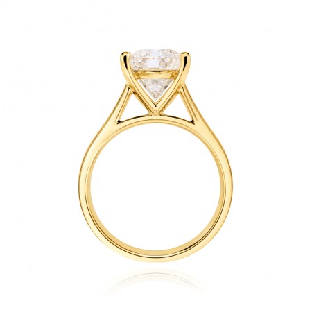 Златен годежен пръстен Morisa с лабораторно отгледан диамант 2,500 ct F-VVS2