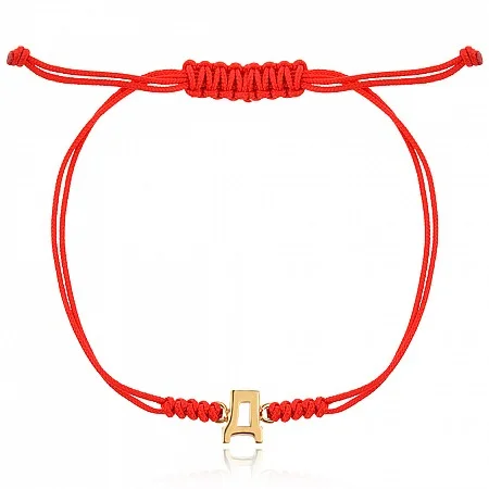 Златна гривна с конец G10915