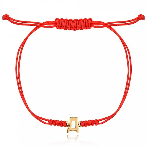 Златна гривна с конец G10915