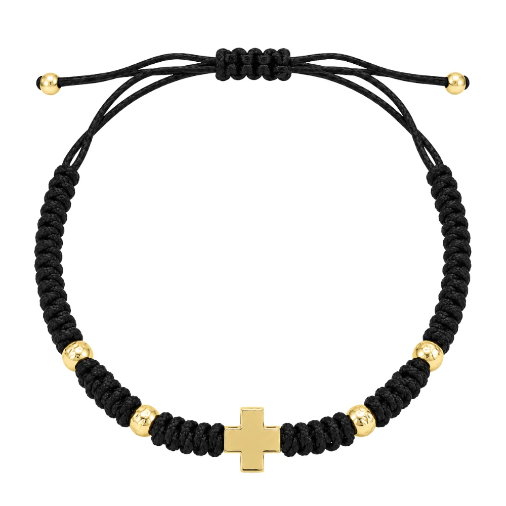 Златна гривна с конец G10223