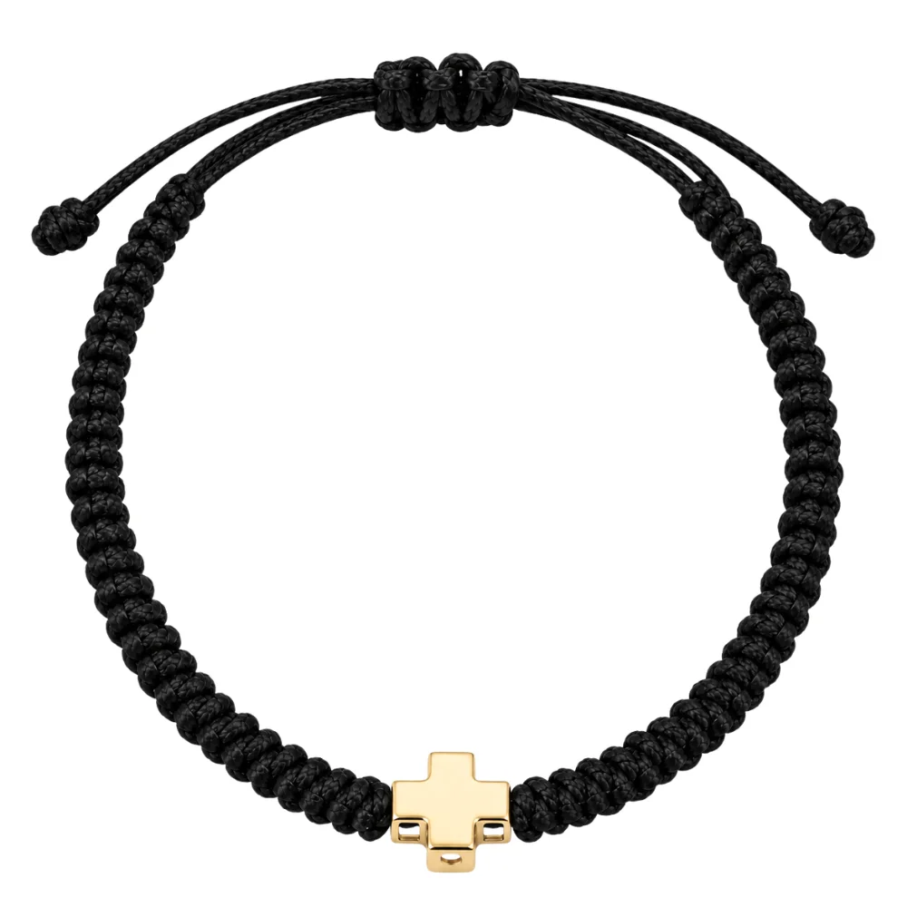 Златна гривна с конец G10545