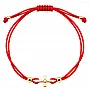 Златна гривна с конец G10887