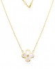 Златно колие Clover