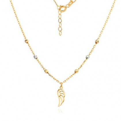 Златно колие Angel Wing