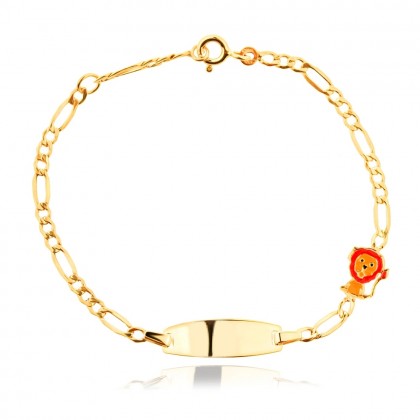 ЗЛАТНА ГРИВНА С ПЛОЧКА 