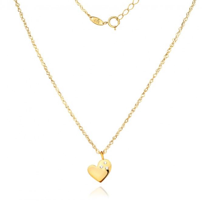 Златно колие Блясък на любовта Златно колие Блясък на любовта